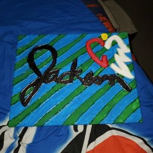 Handmade painting "jackson"